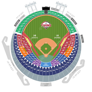 28일 한화 이글스 vs 엘지 트윈스 3루 블루석 2연석 양도 잠실야구장