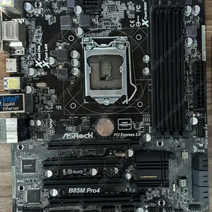 4세대 asrock b85m-pro4 (4소켓) 보드팝니다 최대3장