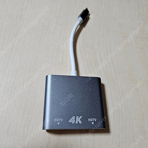 C타입 to HDMI 4K (노트북 외장그래픽카드) 컨버터