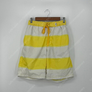 휠라 스트라이프 반바지 (M size / YELLOW)