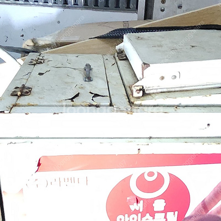 아이스크림마차 수레 +보조통하나더 부착가능--1