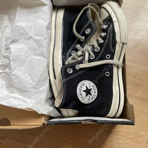 컨버스 척테일러 올스타 하이 블랙 (255)