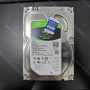 SEAGATE 3.5인치 2TB HDD 판매합니다[택포]