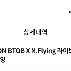 판매(안전)LIVE ON BTOB X N.Flyin