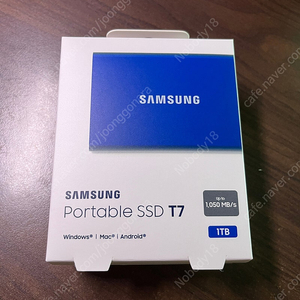 <미개봉> 삼성 SSD T7 1TB