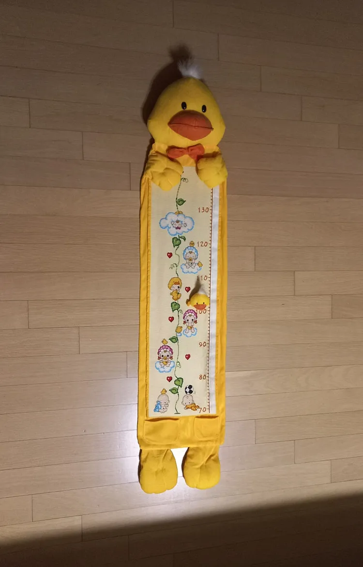 키재기 십자수 완성품 이미지
