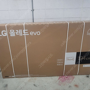 LG 올레드 evo (스탠드형) 77인치