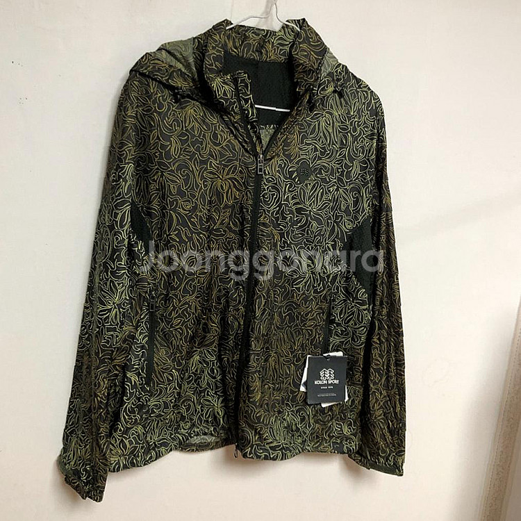 판매 새상품 코오롱 남성 후드자켓 110XXL--1