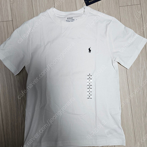 폴로 보이즈 티셔츠 M사이즈 화이트 새제품 판매합니다.