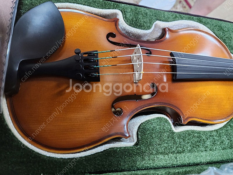 4/4 바이올린 수제 바이올린 고급현 셋팅 고급사각케이...--0