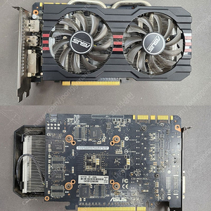 ASUS 그래픽카드 GTX760-DF-2GD5 팝니다.