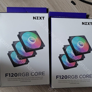 NZXT F120 RGB CORE Black 3PACK Controller