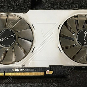 갤럭시 rtx 2080 화이트 그래픽카드 팝니다 최대2장