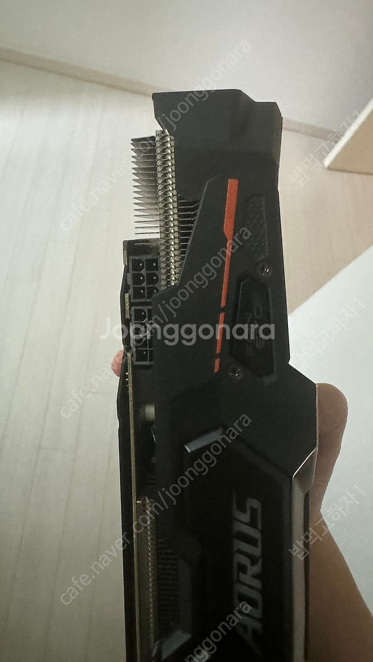 rx580 8g aorus 최상급 어로스--3