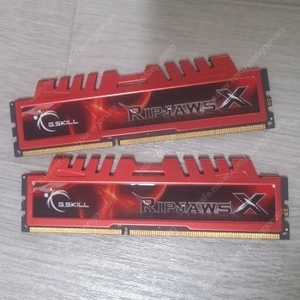 DDR3 G.Skill - RipjawsX (2x4GB) 총8기가 7천원