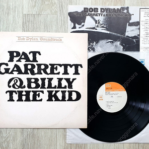 (LP 판매) 포크 - 밥 딜런 (Bob Dylan) 12집 Pat Garrett & Billy The Kid 1930년 일본 초판