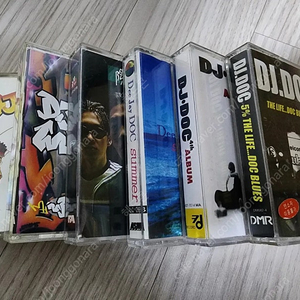 [카세트 테입] DJ DOC디제이덕 1,2,3,3.5,4,5집 Cassette Tape 남성보컬 가요 힙합 발라드 워크맨