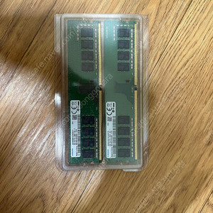 삼성 ddr4 2666 8g x 2개 판매합니다.