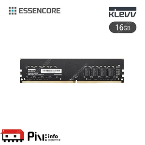 에센코어 KLEVV DDR4 16G PC4-25600 CL22 3200MHz 미개봉