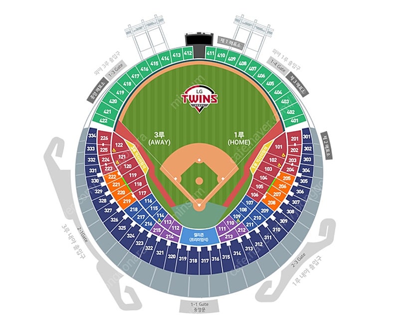 7월 30일(화) LG 대 삼성 1루 오렌지석 2연석 판매합니다.