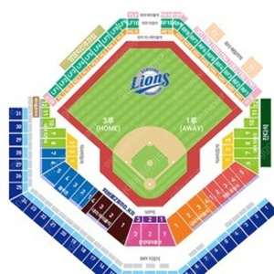 8월3일 삼성 SSG 3루 스카이지정석 U-30 7열 2연석