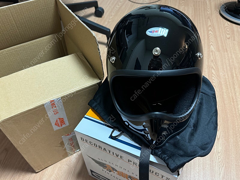 amz 헬멧 소두핏 풀페이스 M