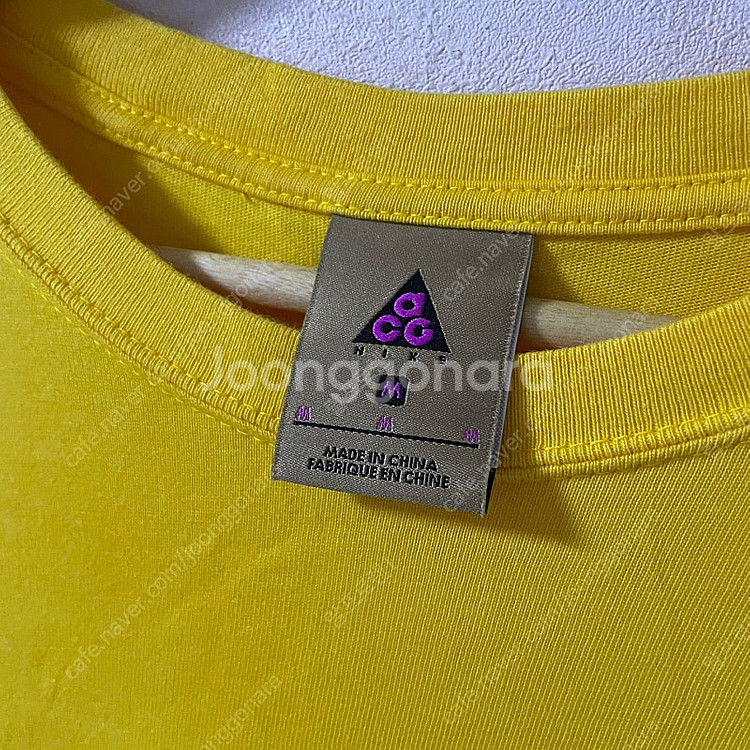 ACG 남성 기본로고 반팔티셔츠 M (남성 105정도)--2