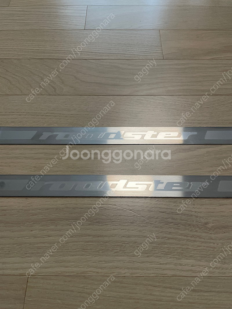 bmw z3 도어 스커프 크롬--1