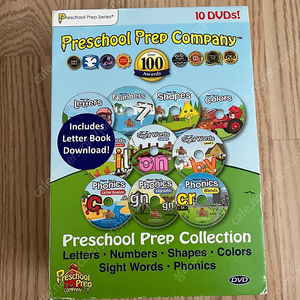 택포/프리스쿨 프렙 (Preschool prep) DVD 10장 세트 일괄