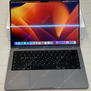 애플 맥북프로 MacBook Pro 14inch (M2 Pro / 32GB, 1TB, 10cores CPU, 16cores GPU) 박스풀셋 팝니다.