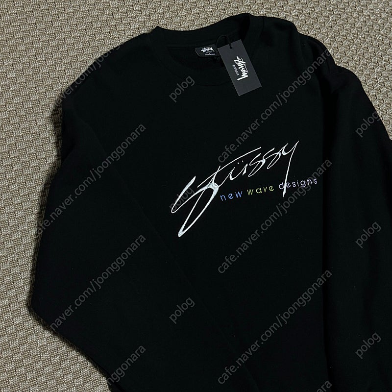 (S) Stussy 스투시 자수 로고 맨투맨