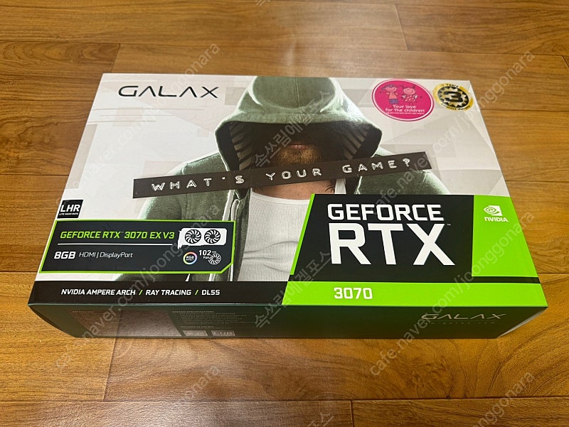 [부산]갤럭시 RTX 3070 EX V3 팝니다.