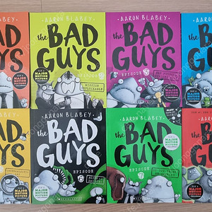 베드가이즈(the bad guys) 원서 1~8권