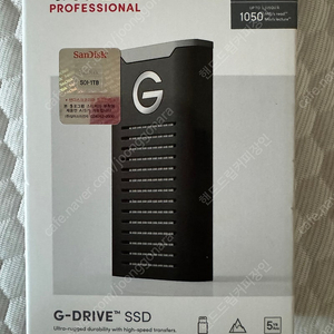 샌디스크 외장 ssd g-drive ssd 1tb 국내정발 새상품