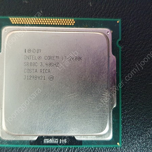 인텔 i7-2600k cpu 판매합니다