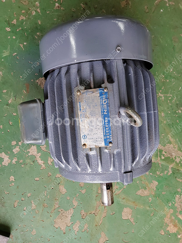 5마력모타, 5마력모터, 4극3상 모타, 3.7kw3상...--0