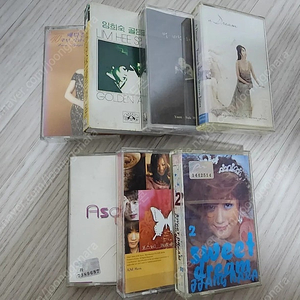 [카세트 테잎] 패티김 임희숙 윤석화 신영옥 애즈원 포스(소향) 장나라 Cassette Tape 여성보컬 가요 발라드 R&B CCM 워크맨