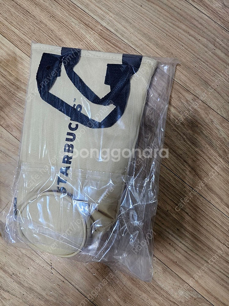 스벅 헌터 파우치(아이보리) 스벅보냉파우치(베이지)일괄...--1