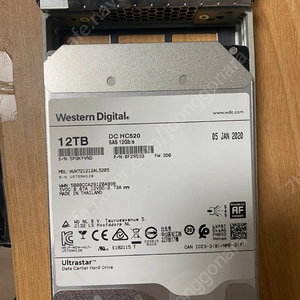 WD HC520 SAS 12TB HDD