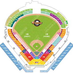 8/3일 (금) 한화이글스 vs 기아 1루 2층 내야지정석 2연석/4연석