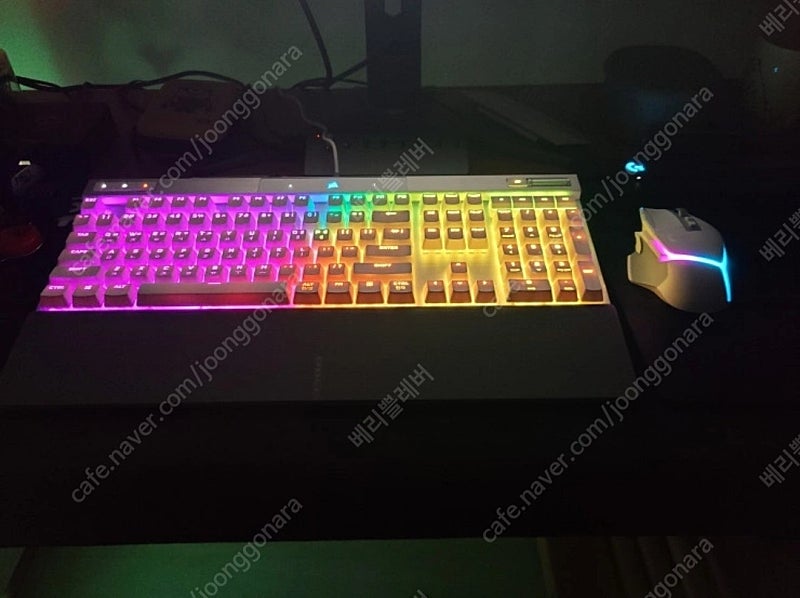 커세어 CORSAIR K70 RGB PRO OPX 게이밍키보드 화이트