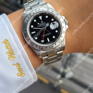 [정품] 롤렉스 익스플로러 2 II 구형 익스2 블랙 16570 (Rolex Explorer II Black Ref.16570)