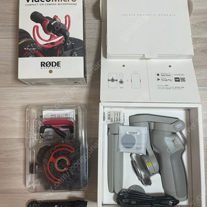 dji om4 + rode videomicro / 짐벌 로데 마이크 일괄