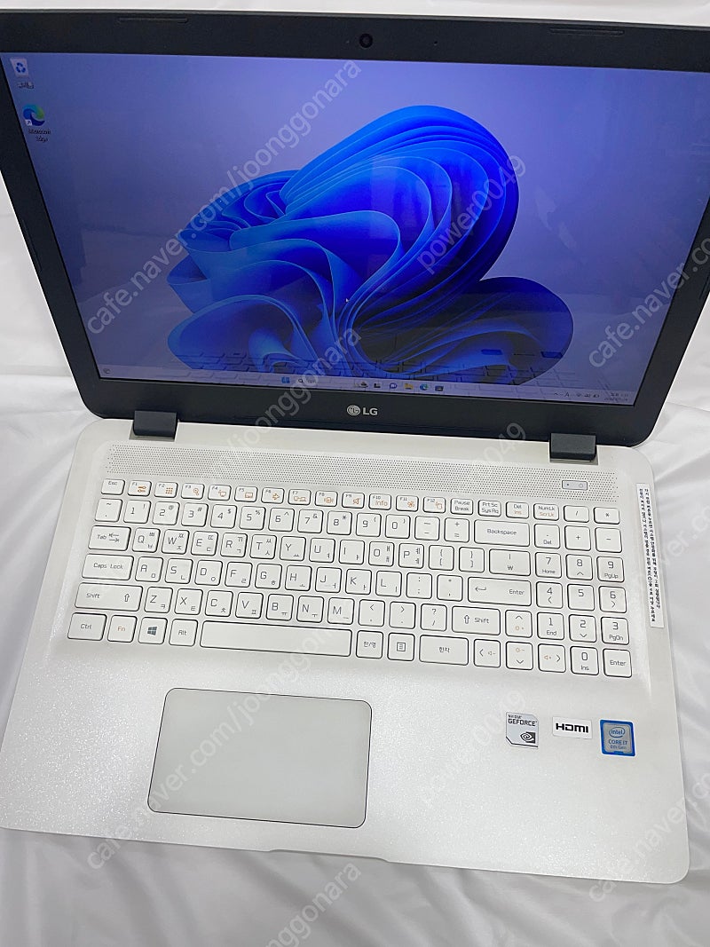 LG 울트라 PC I7-8세대 / 16GB / 256GB / MX150 15UD480 깨끗한 노트북 팝니다