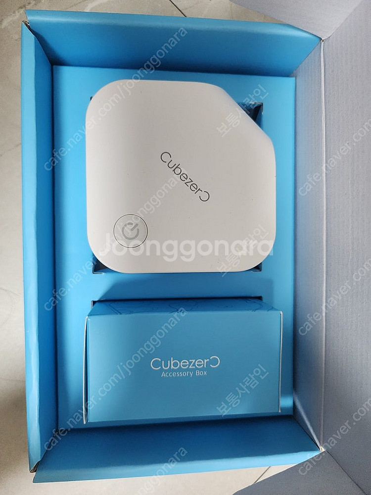 큐브제로 LED UV-C 렌즈멸균기 마우스피스 자외선 ...--1