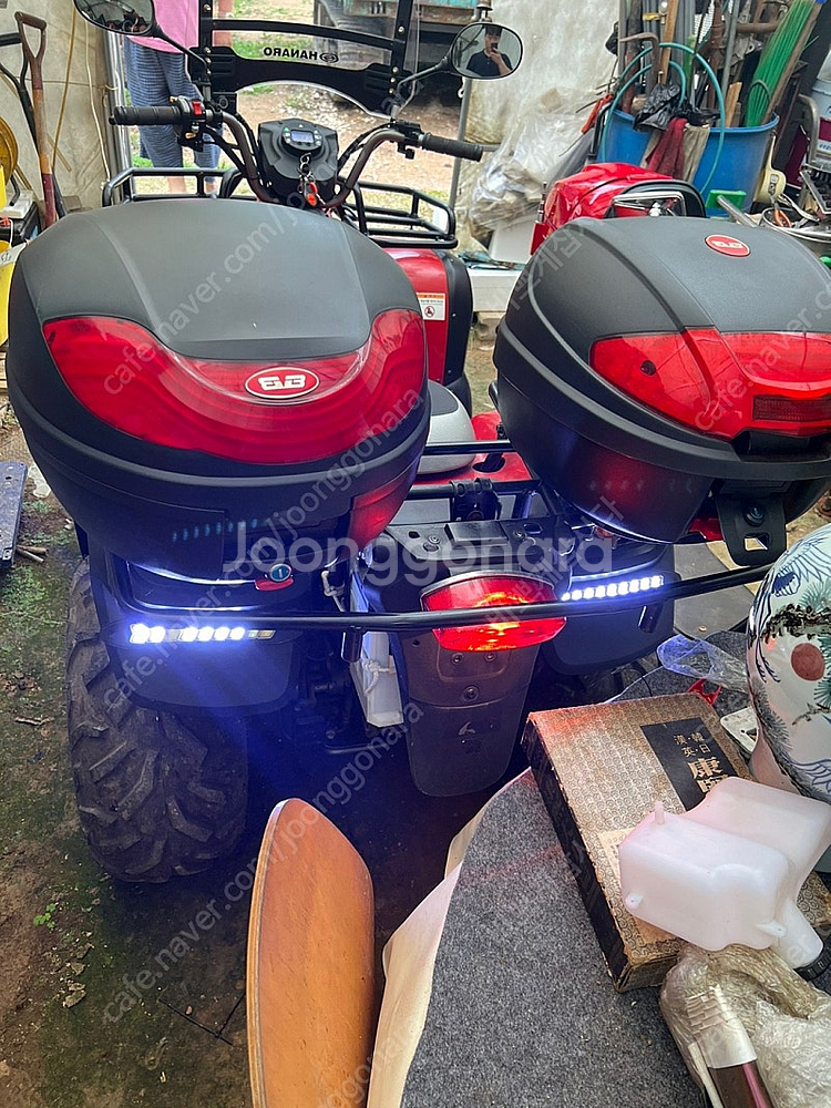 4륜오토바이 사륜오토바이 125cc 팝니다 거의 새것--4