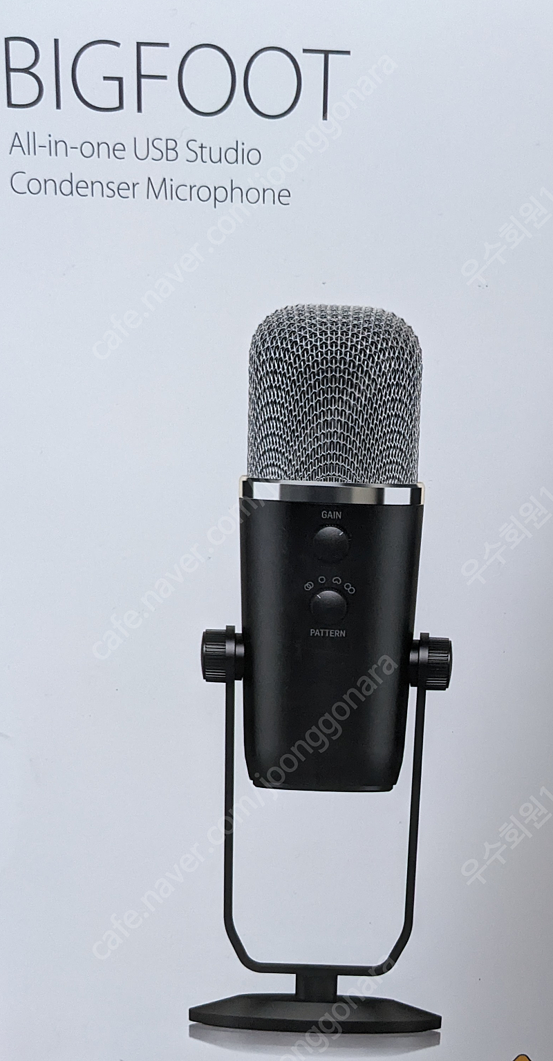 USB 콘덴서 마이크 반값! Behringer BIGFOOT All-In-One Studio Condenser Microphone