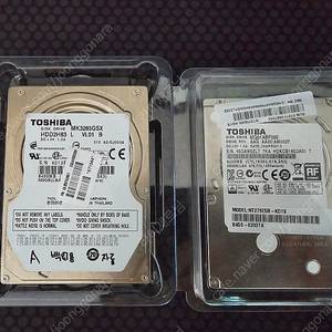 노트북용 HDD 2.5인치 500GB, 320GB 판매 합니다.