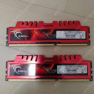 메모리 g.skill ddr3 f3-17000 4gb×2