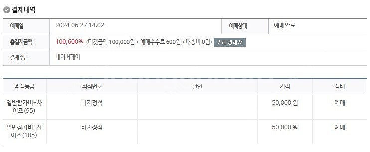 2024 나이트레이스 인 부산 (95, 105 사이즈 ...--1
